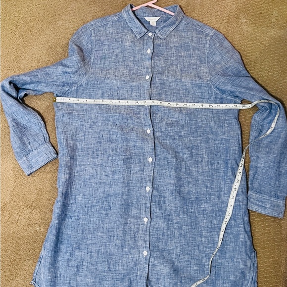 Garnet Hill Linen Tunic - Picture 4 of 4